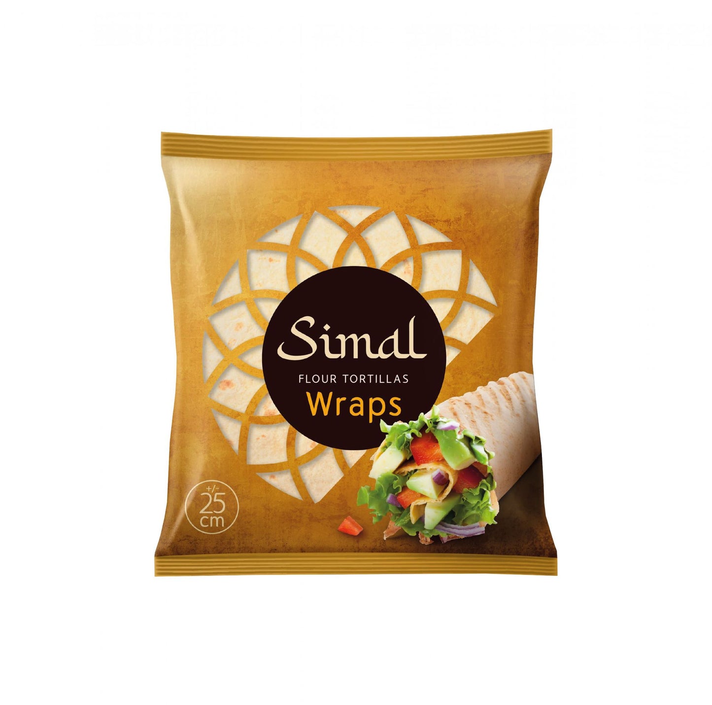 Simal dürüm tortilla 25cm 18db/csomag 1134g