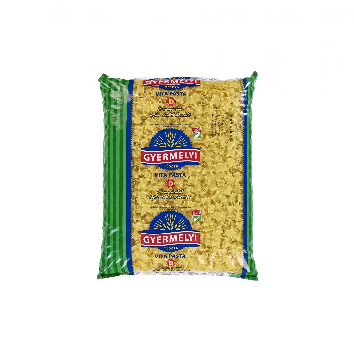 Vita pasta durum fodros kocka tészta 5kg