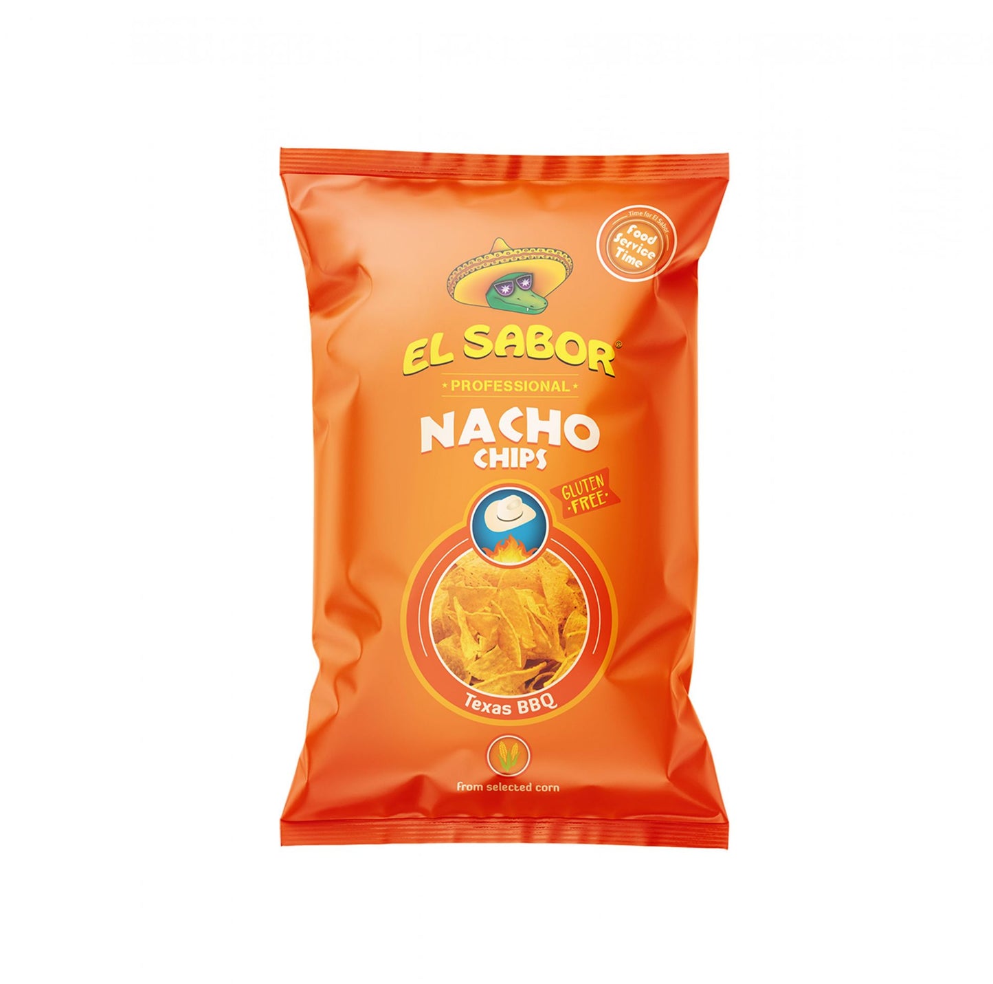 El sabor bbq tortilla chips 425g
