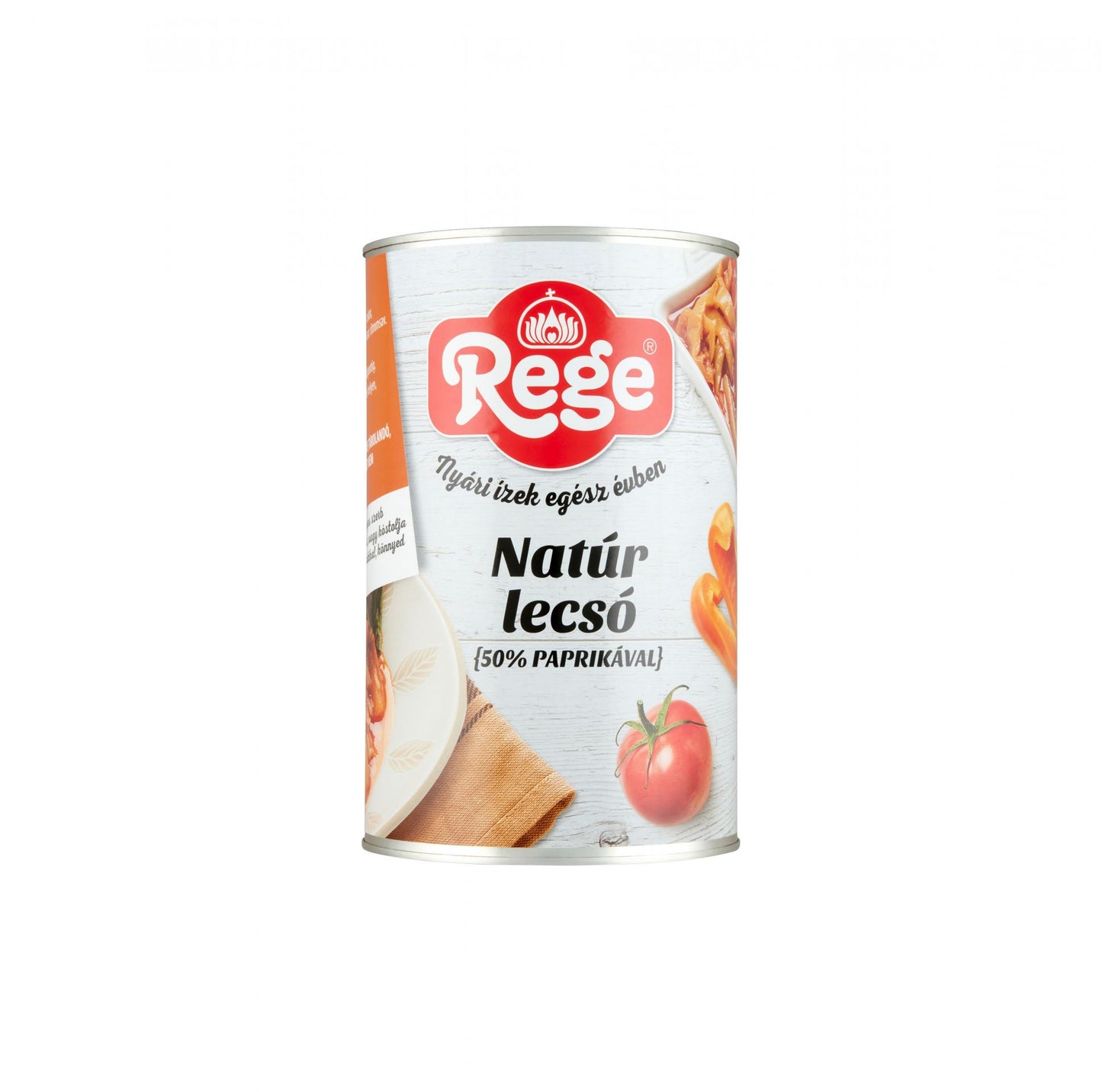 Rege lecsó konzerv 50% 4250ml/4200g