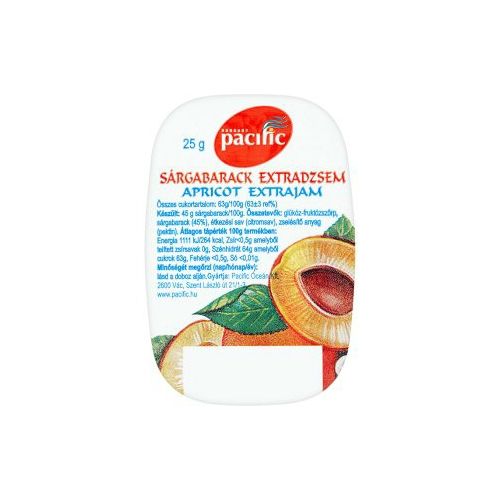 Pacific sárgabarack extra dzsem 45% 50x25g