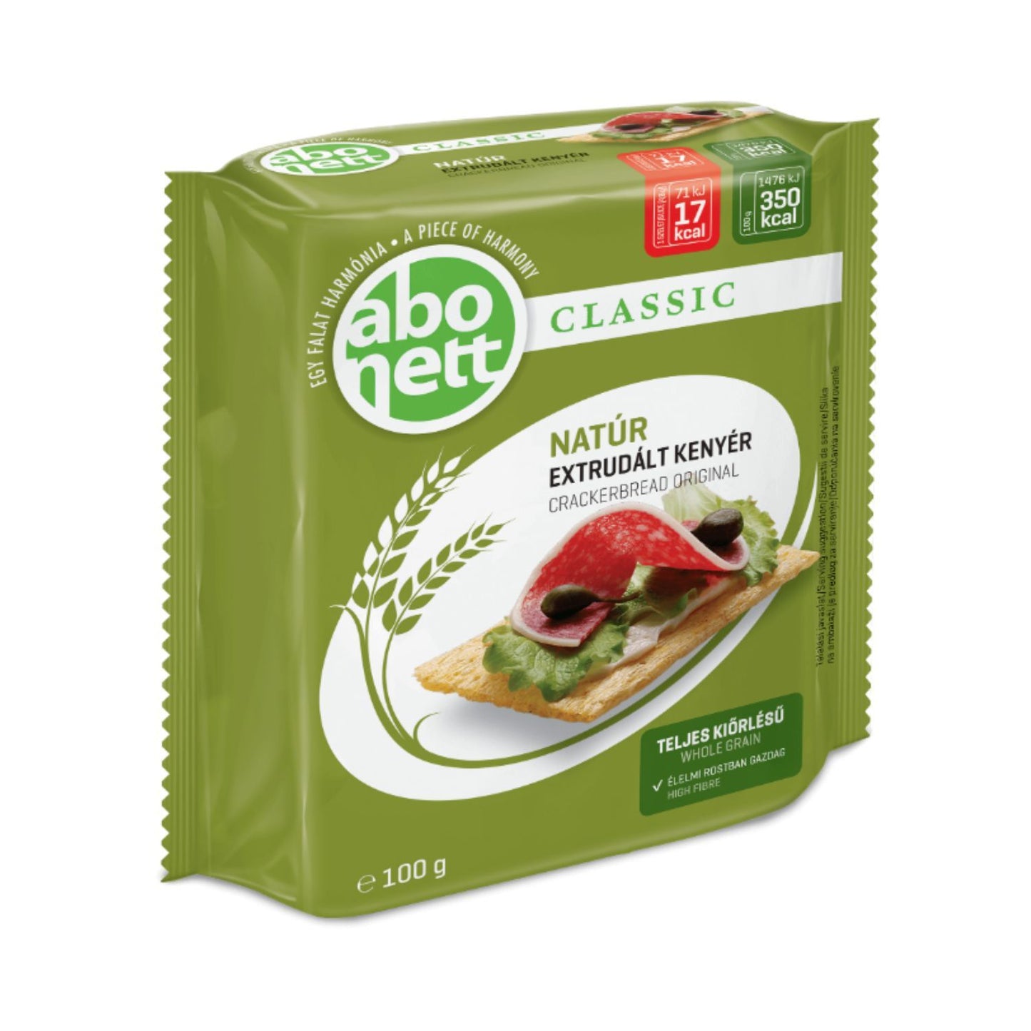 Abonett natúr extrudált kenyér 100g