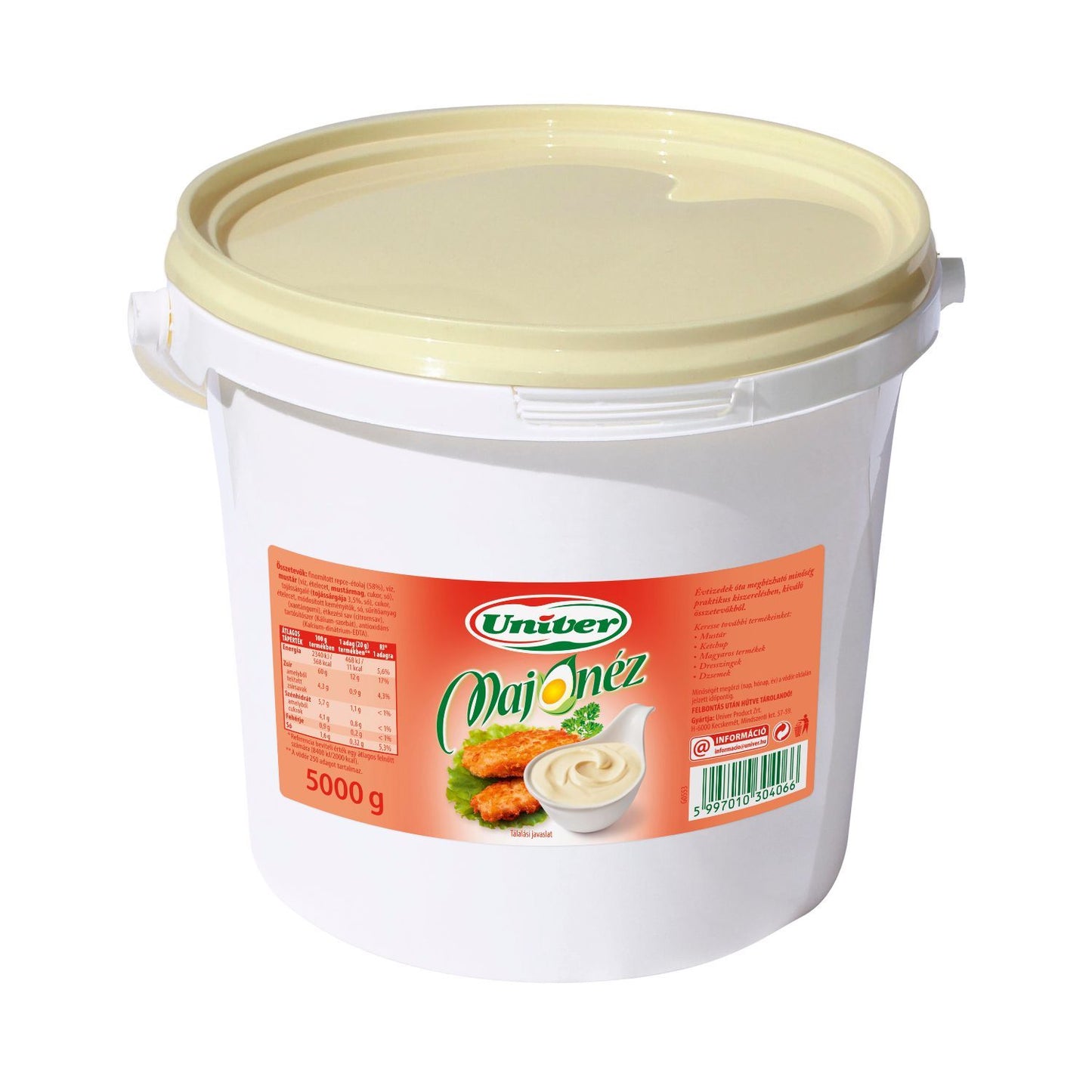 Univer vödrös majonéz 5000g