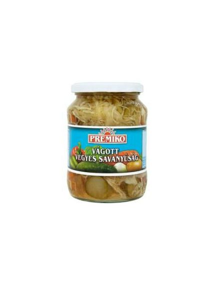 Vegyes vágott savanyúság 720ml