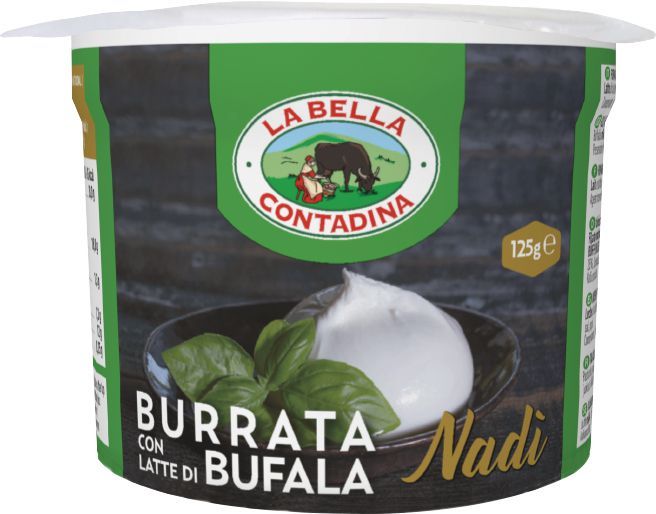 Bivaly burrata mozzarella sajt 125g