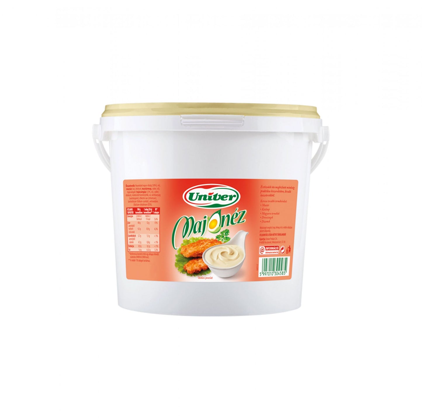 Univer vödrös majonéz 10kg