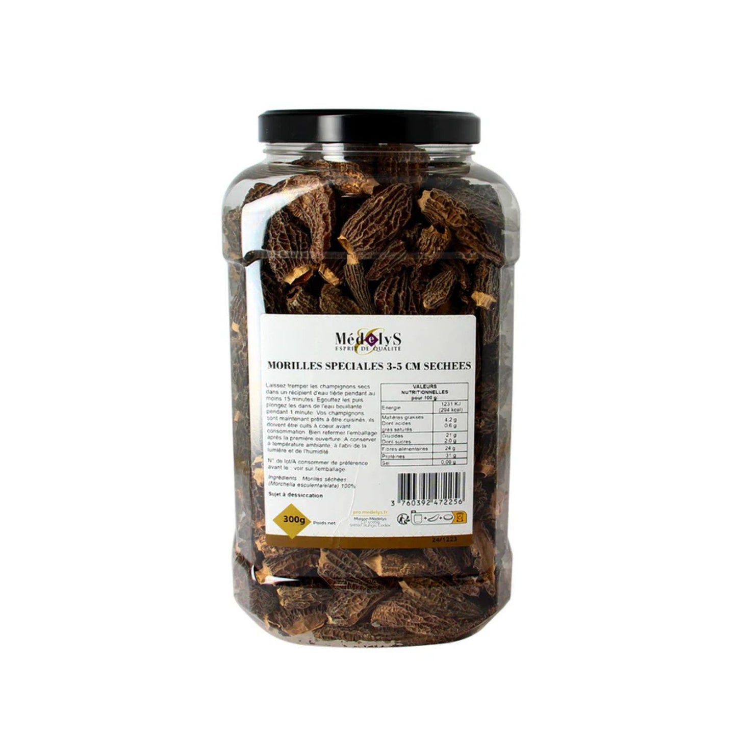 Szárított kucsmagomba 3/5cm 300g