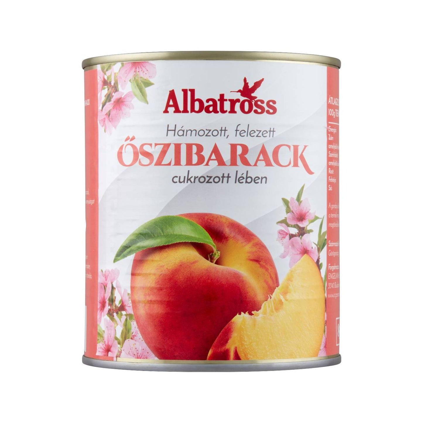 Őszibarack konzerv 2600/1500g