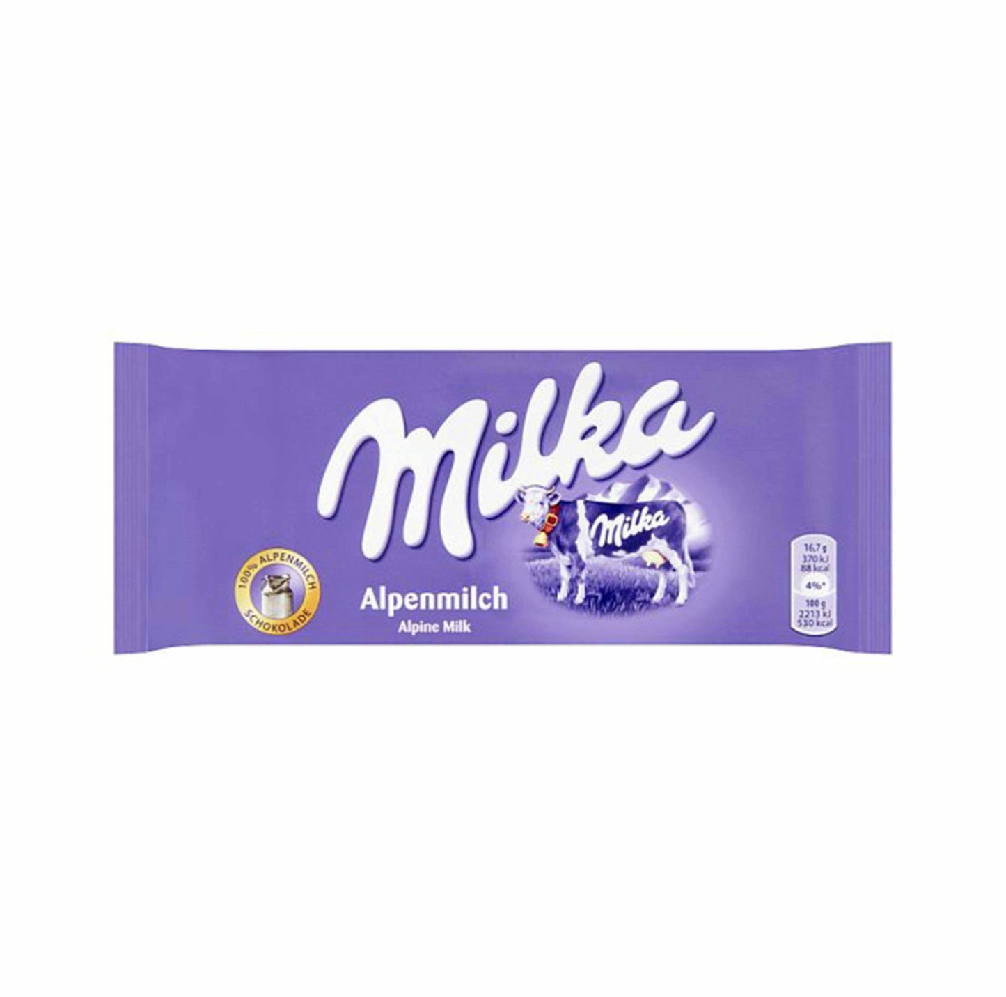 Milka alpesi tejcsokoládé 90g