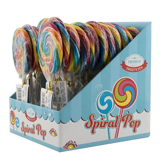 Spriral pop nyalóka 80g 24db