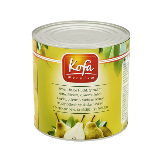 Körte konzerv felezett 2500/1500g