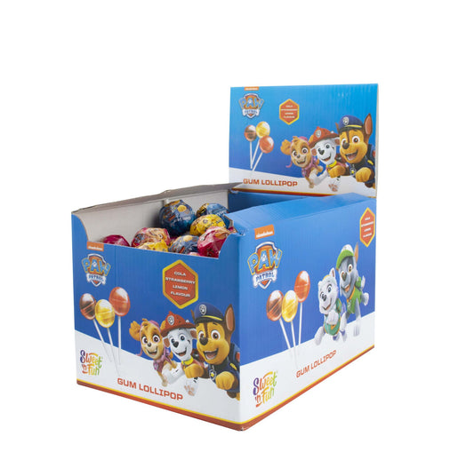 Paw Patrol nyalóka rágógumival 100db