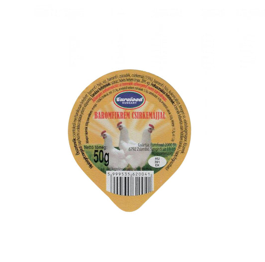 Eurofood csirkemájas baromfikrém 50g