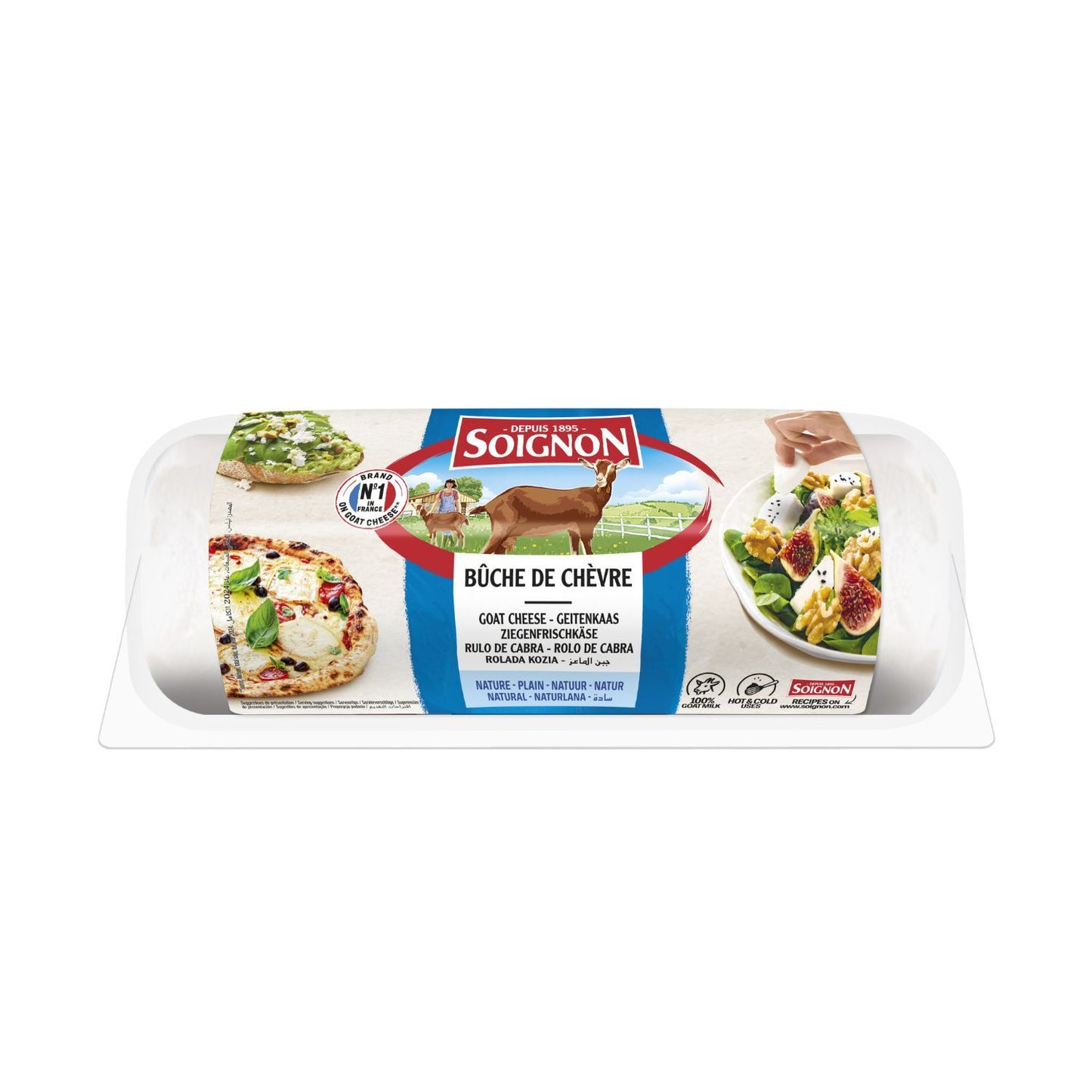 Soignon natúr kecskesajt 1kg