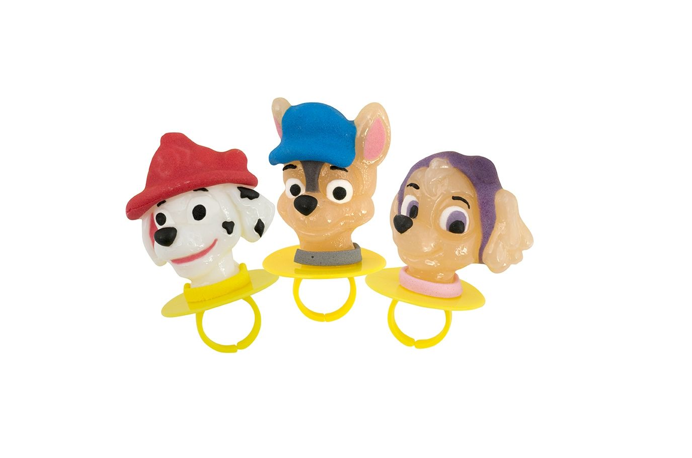 Paw Patrol candy ring nyalóka gyűrű 24db