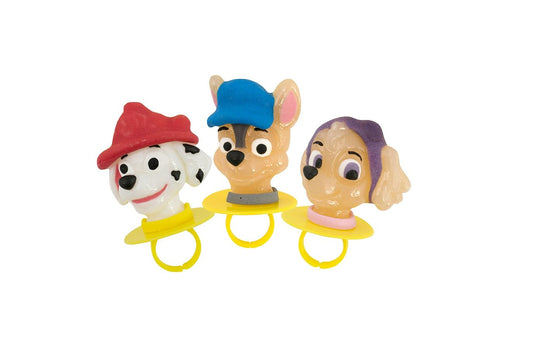 Paw Patrol candy ring nyalóka gyűrű 24db