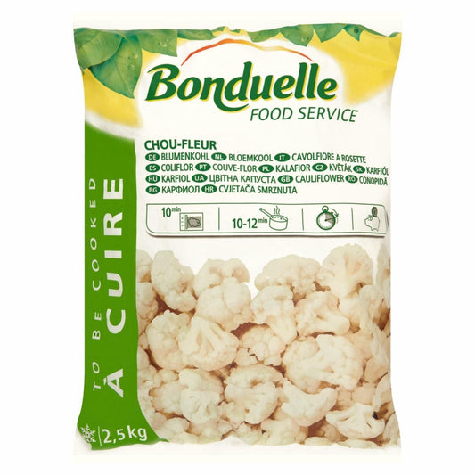 Bonduelle karfiol 20-35mm fagyasztott 2,5kg