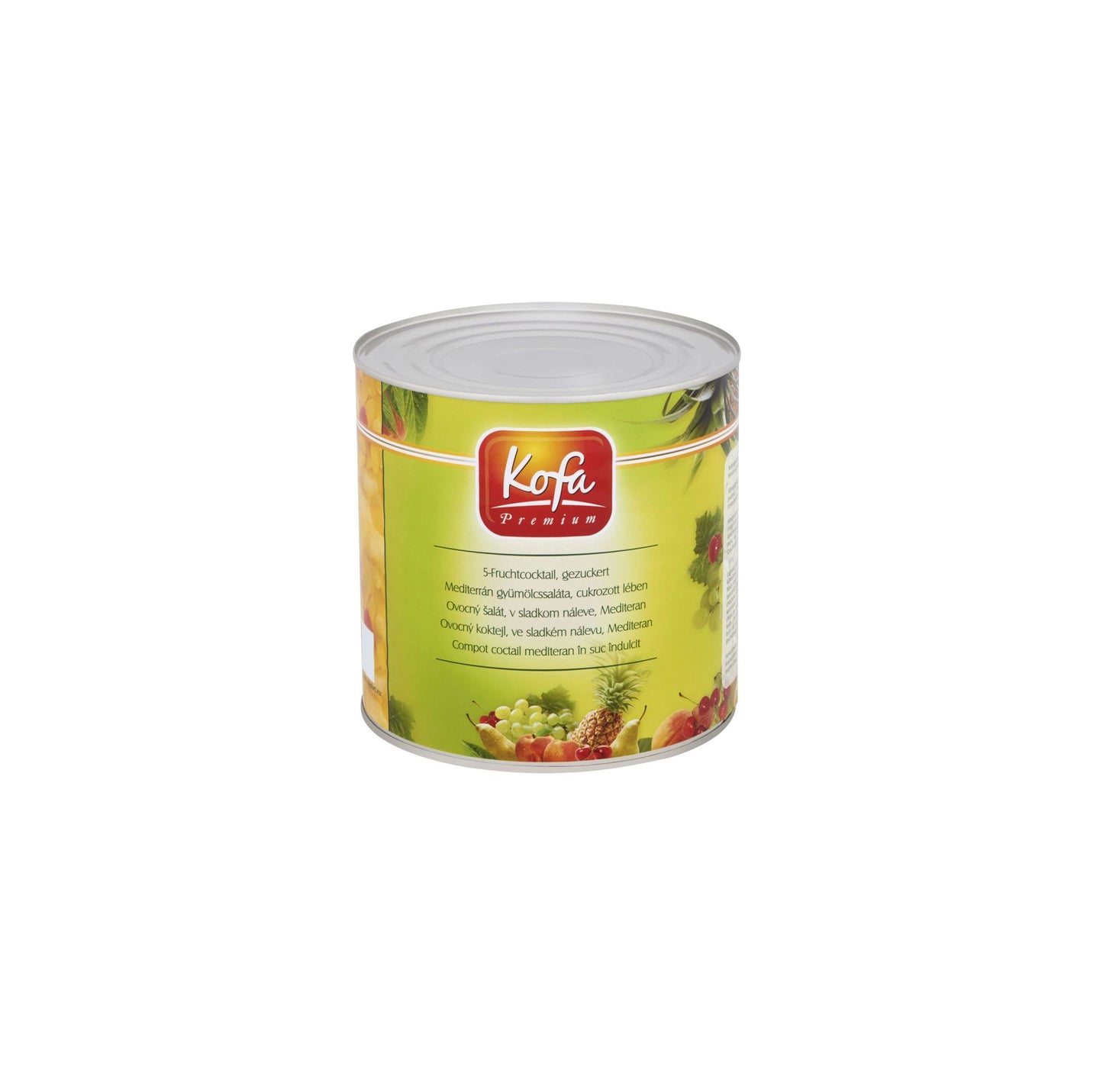 Mediterrán gyümölcs koktél konzerv 2500/1500g