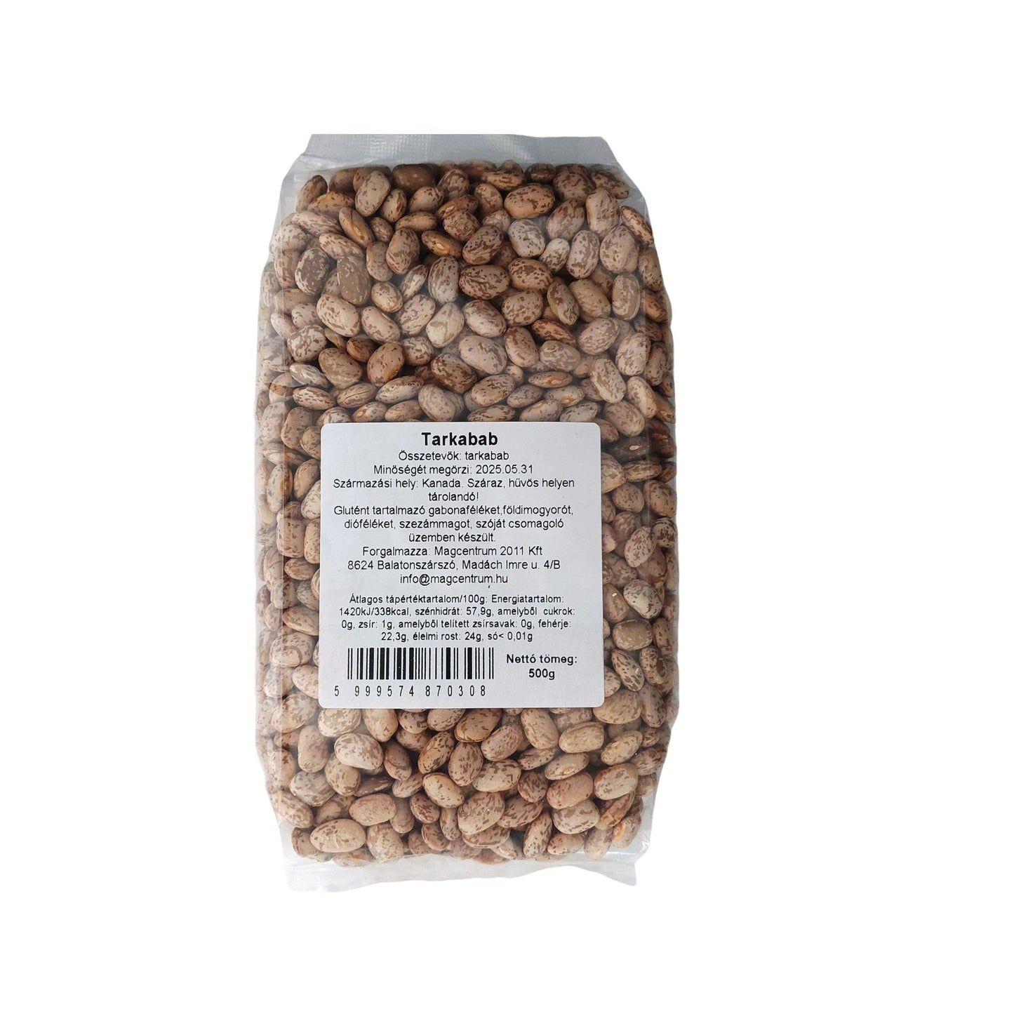 Étkezési tarkabab 500g