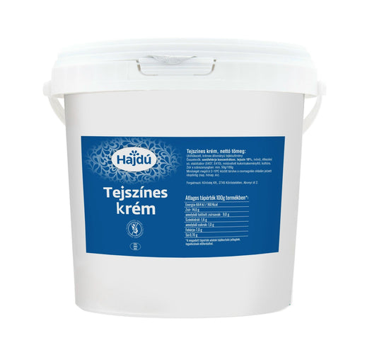 Hajdú tejszínes krém 2,75kg