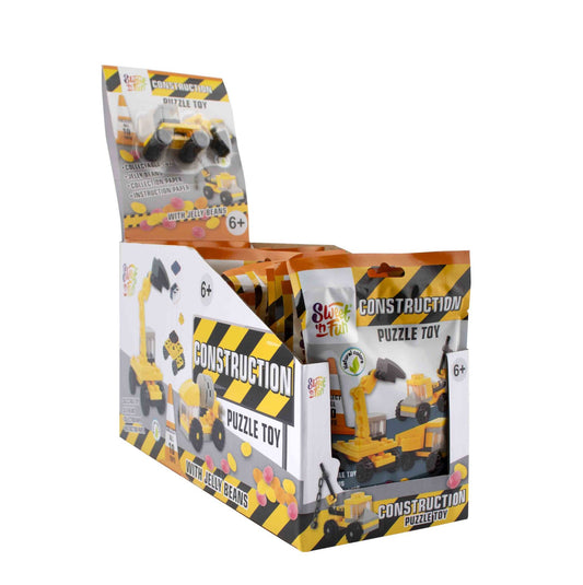 CONSTRUCTION PUZZLE TOY (20DB)