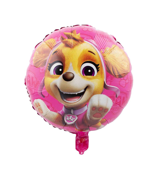 PAW PATROL PARTY BALLOON WITH POPPING CANDY/24DB