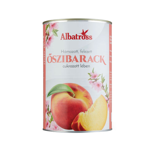Őszibarack konzerv 4200/2400g