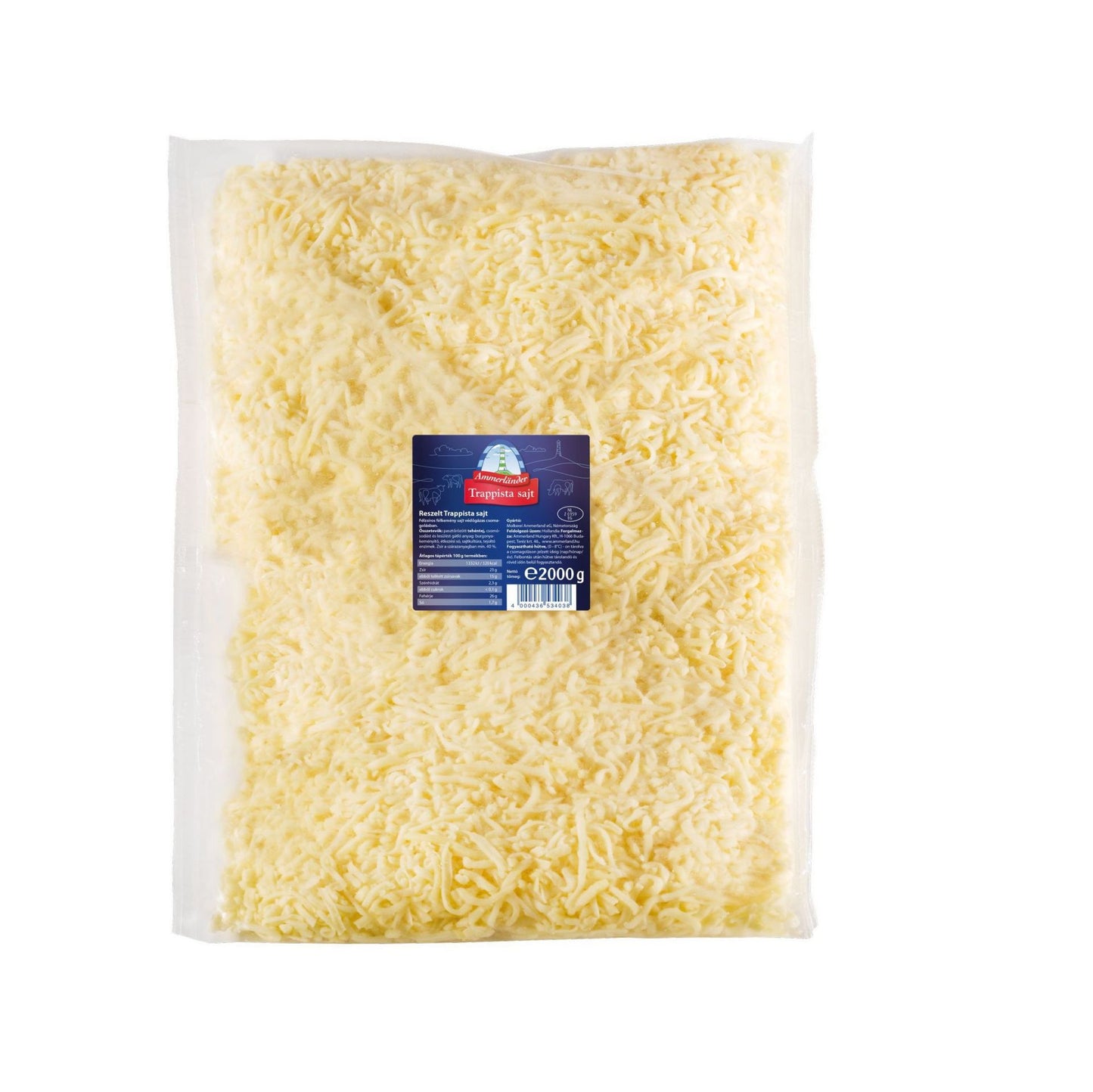 Ammerland Trappista sajt reszelt 2kg