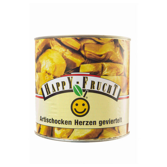 Articsóka konzerv negyedelt 2500g/1350g