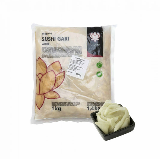 Ecetes gyömbér fehér szeletelt zacskós 1kg