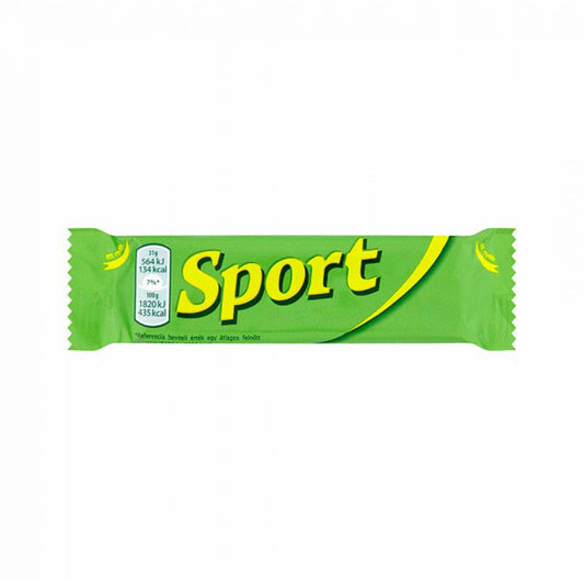 Sport szelet étcsokoládéval 31g