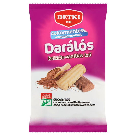 Detki vaníliás-kakaós darálós omlós keksz HCN 180g