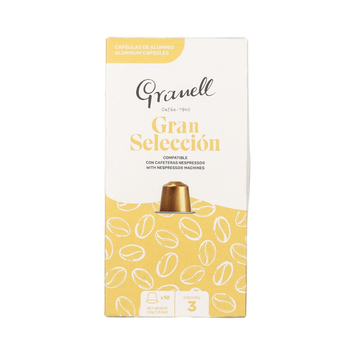 Granell Cafes Gran Selección természetes pörkölésű őrölt kávé 10db 52g