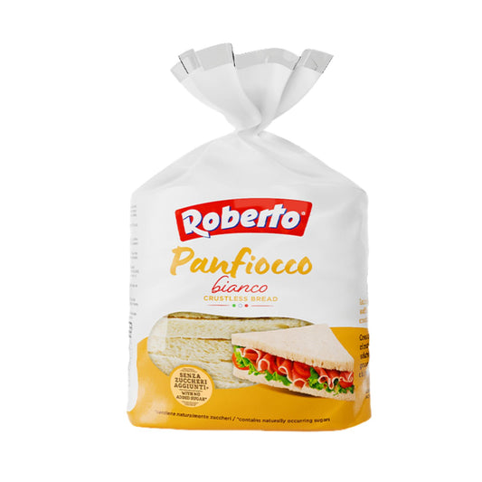 Roberto Panfiocco Bianco szeletelt héj nélküli fehér kenyér 400g