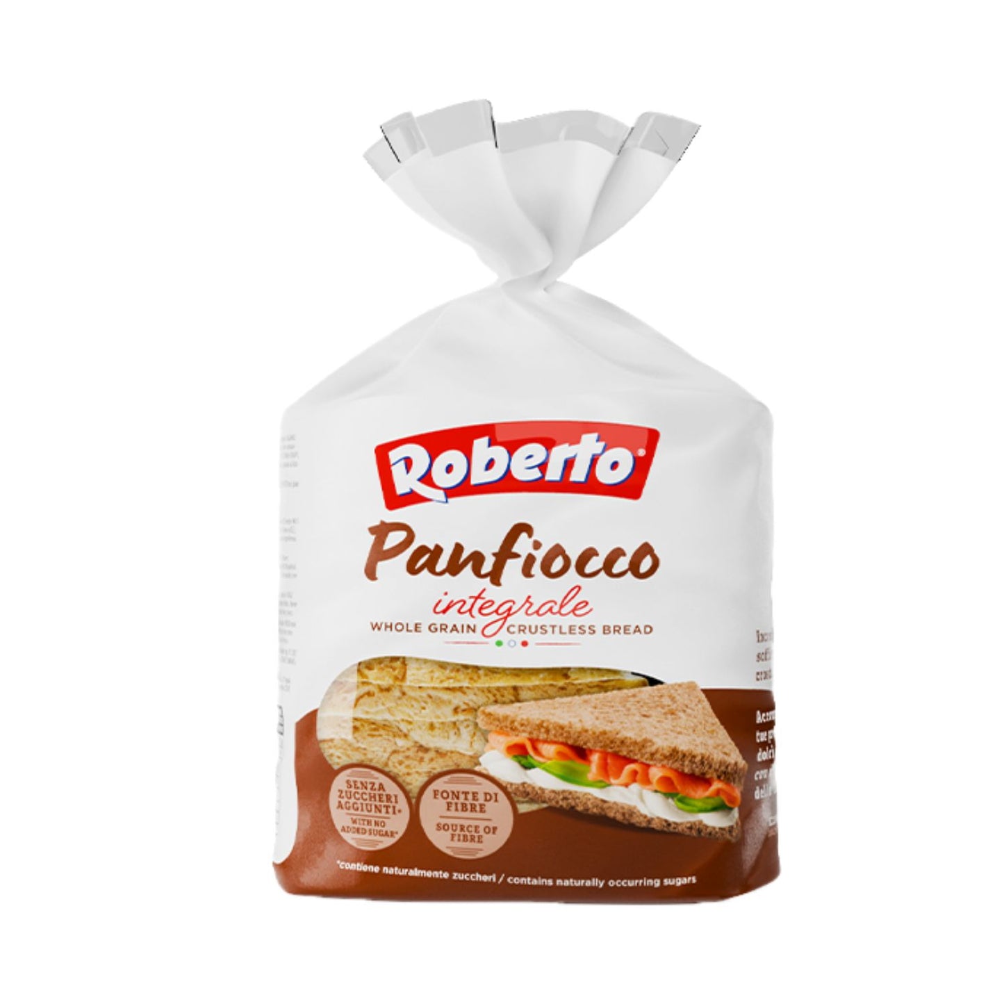 Roberto Panfiocco Integrale teljes kiőrlésű szeletlelt héj nélküli kenyér 400g