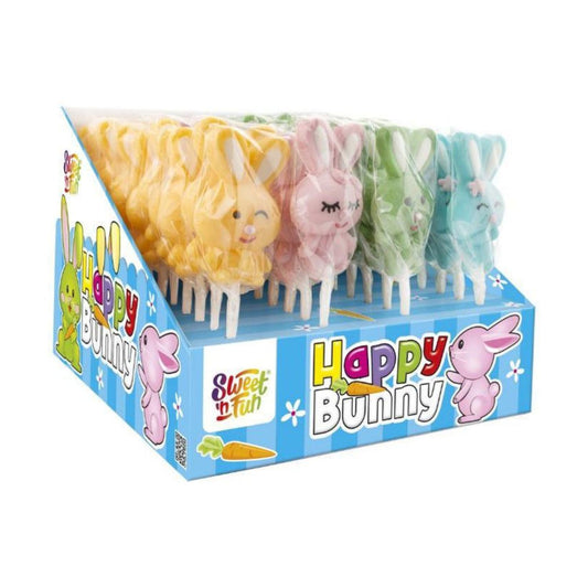 Happy bunny hard candy lollipop 20g/48db