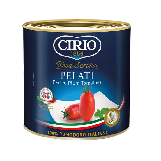 Cirio paradicsomkonzerv hámozott egész 2500g/1500g