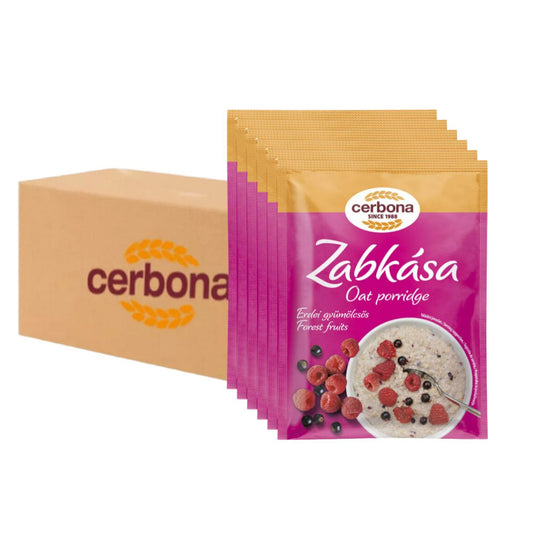 Cerbona erdei gyümölcsös zabkása 20x55g