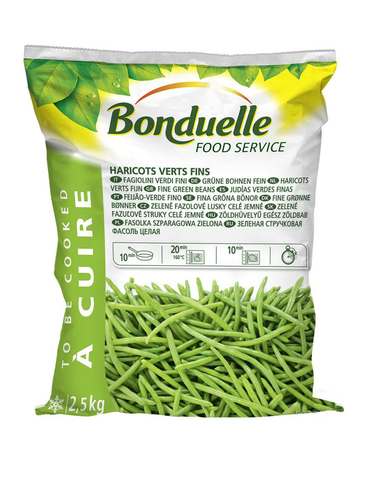 Bonduelle zöldhüvelyű egész zöldbab fagyasztott 2,5kg